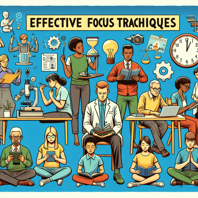 Effective Focus Techniques for Adults and Teens