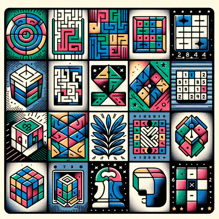 Visual Brain Games to Enhance Cognitive Skills